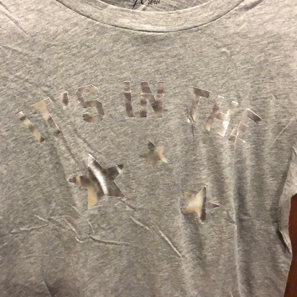 J.Crew Graphic Tee “It’s In The Stars” size small.
